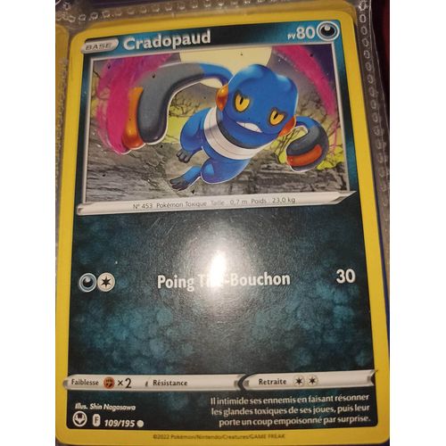 Commune - Pokemon - Tempête Argentée - Cradopaud 109/195