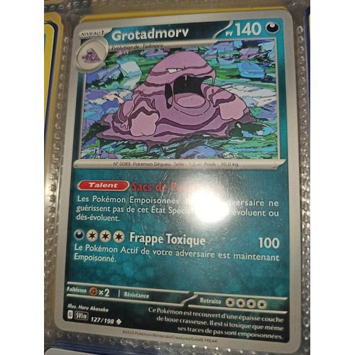 Peu Commune - Pokemon - Écarlate Et Violet De Base - Grotadmorv 127/198
