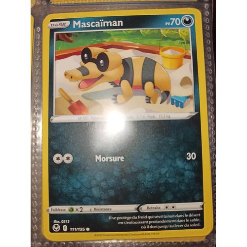 Commune - Pokemon - Tempête Argentée - Mascaïman 111/195