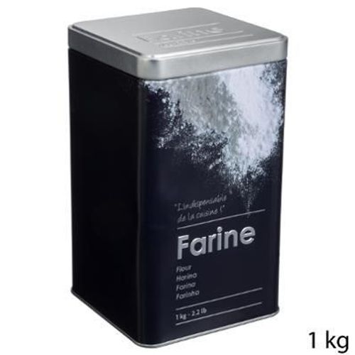 Boite A Farine En Métal