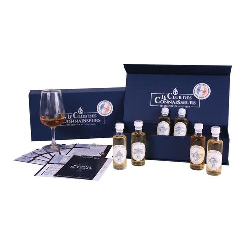 Coffret Dégustation Whiskys De France - 6x40ml - Coffret Cadeau - Le Club Des Connaisseurs
