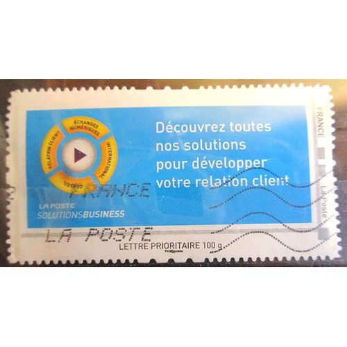 Timbre De Collector. La Poste Solutions Business