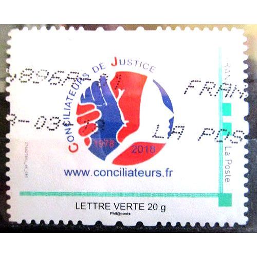 Timbre De Collector. Les Conciliateurs De Justice