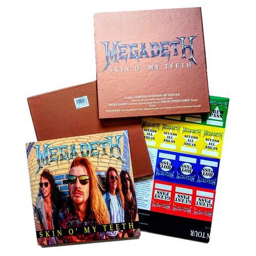Megadeth - Skin O' My Teeth - Coffret Vinyle + Jeu The Passes