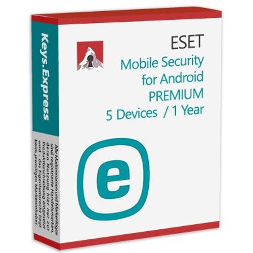 Eset Mobile Security For Android Premium 5d/1y