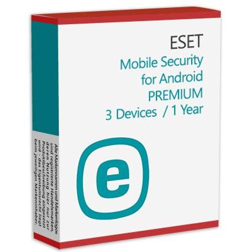 Eset Mobile Security For Android Premium 3d/1y