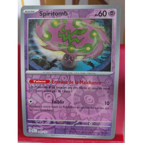 Spiritomb 089/193 Reverse Ev02 Evolutions A Paldea