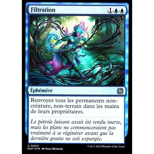 Filtration - Foil - Magic - L' Invasion Des Machines - Le Jour D'après - U - 7