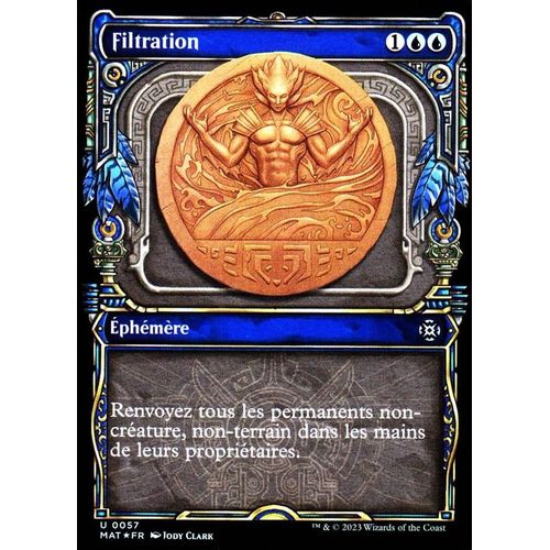 Filtration - Foil - Magic - L' Invasion Des Machines - Le Jour D'après - U - 57 - Visuel Alternatif