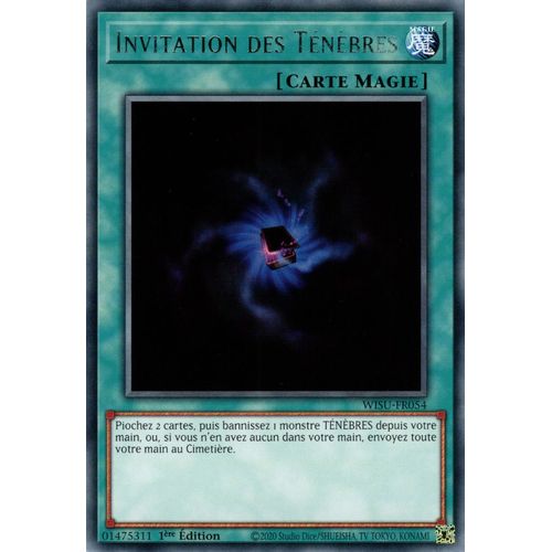 Invitation Des Ténèbres - Wisu-Fr054 - Rare - Yu-Gi-Oh !