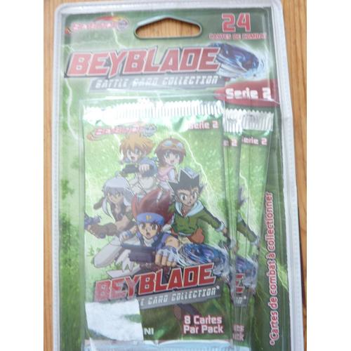 Blister Boosters Beyblade Série 2 Battle Card Collection