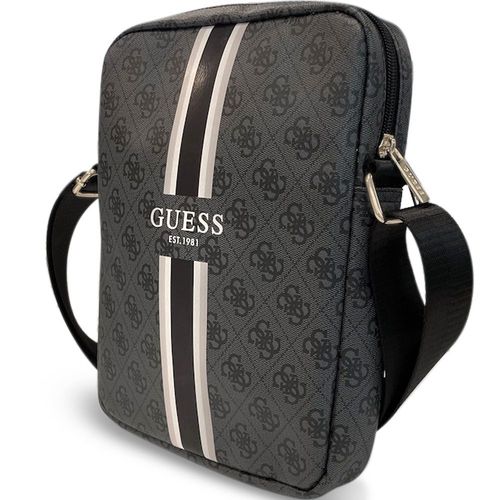 Etui Luxe Guess Pour Tablette 10 Pouces Avec Bandoulière Coloris Noir À Bande