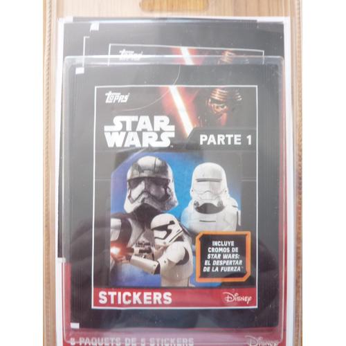 Star Wars Partie 1 ( 8 Paquets De 5 Stickers)