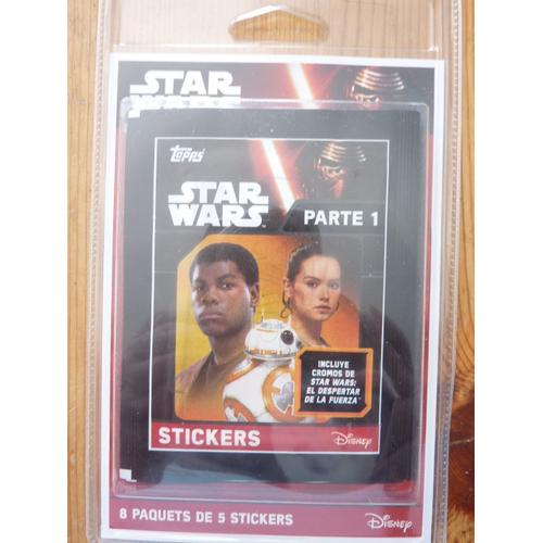 Star Wars Partie 1 ( 8 Paquets De 5 Stickers)