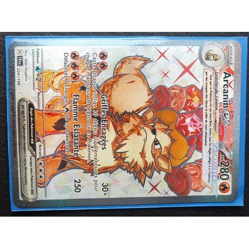 Carte Pokémon Arcanin Ex Full Art