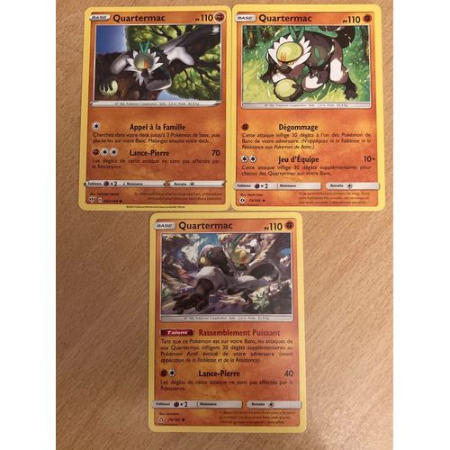 (3430) 3x Quartermac (Pokemon)