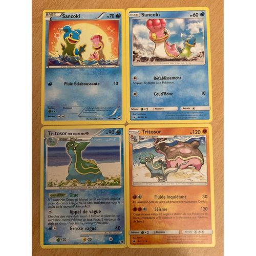 (3359) 2x Sancoki + 2x Tritosor (Pokemon)