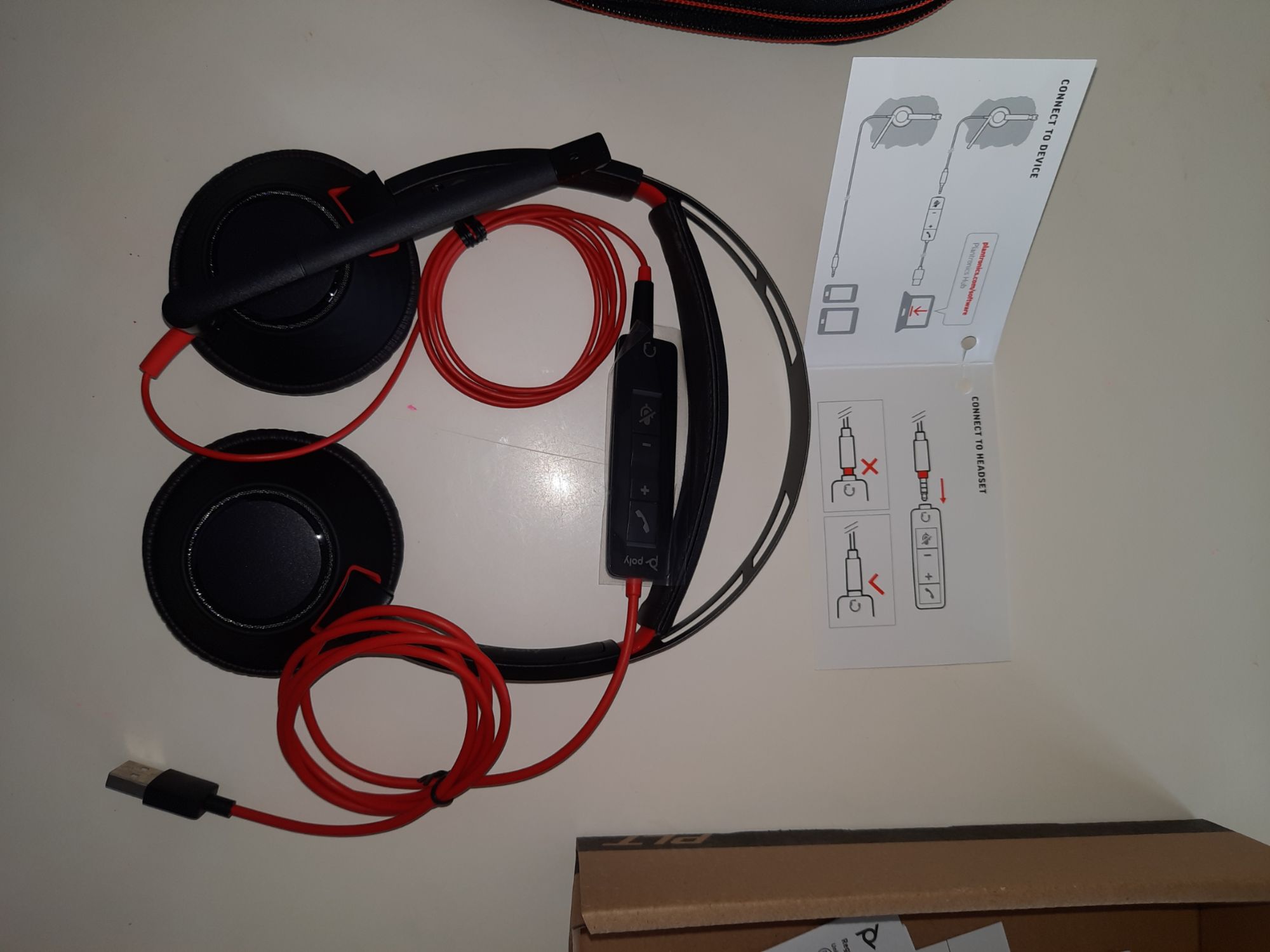 Casque stéréo poly blackwire 5220
