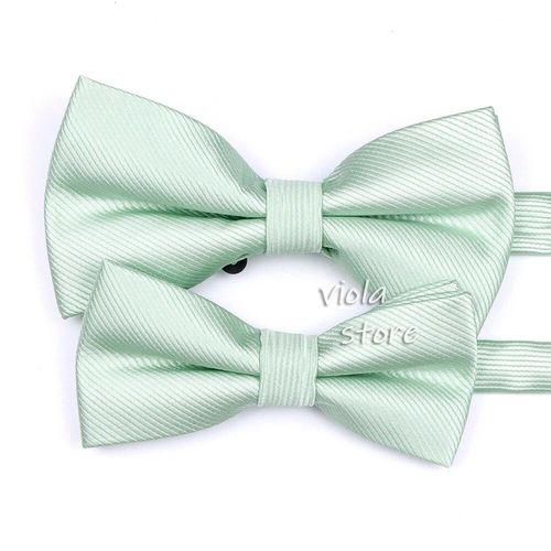 Ensemble De N?Uds Papillon En Polyester Pour Adulte Et Enfant,Couleur Unie,Marron,Vert,Marine,Pour Femmes Et Hommes,Costume Papillon,Fête De Mariage,Dîner,Cravate,Cadeau,Accessoire