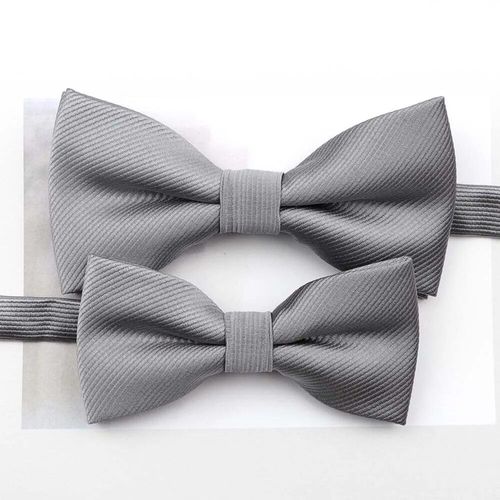 Ensemble De N?Uds Papillon En Polyester Pour Adulte Et Enfant,Couleur Unie,Marron,Vert,Marine,Pour Femmes Et Hommes,Costume Papillon,Fête De Mariage,Dîner,Cravate,Cadeau,Accessoire