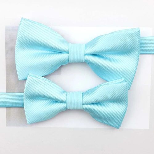 Ensemble De N?Uds Papillon En Polyester Pour Adulte Et Enfant,Couleur Unie,Marron,Vert,Marine,Pour Femmes Et Hommes,Costume Papillon,Fête De Mariage,Dîner,Cravate,Cadeau,Accessoire