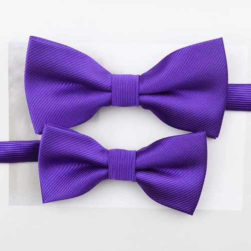Ensemble De N?Uds Papillon En Polyester Pour Adulte Et Enfant,Couleur Unie,Marron,Vert,Marine,Pour Femmes Et Hommes,Costume Papillon,Fête De Mariage,Dîner,Cravate,Cadeau,Accessoire