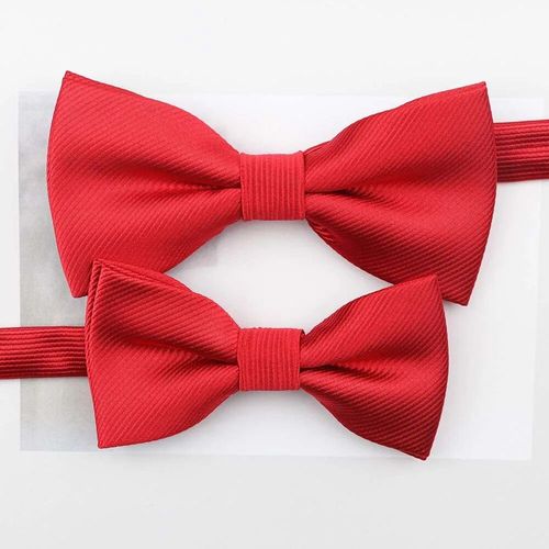 Ensemble De N?Uds Papillon En Polyester Pour Adulte Et Enfant,Couleur Unie,Marron,Vert,Marine,Pour Femmes Et Hommes,Costume Papillon,Fête De Mariage,Dîner,Cravate,Cadeau,Accessoire