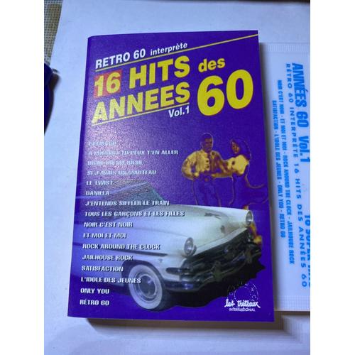 16 Hits Des Annees 60 Vol 1 Cassette Audio