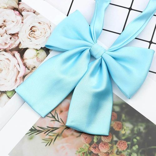 Chemises Colorées Pour Femmes,N?Ud Papillon Pour Dames,Fille,École,Fête De Mariage,N?Ud Papillon Rose Bleu Noir,Classique,N?Ud Papillon,Costumes,Accessoires