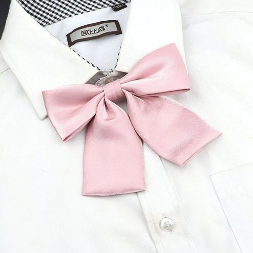 Chemises Colorées Pour Femmes,N?Ud Papillon Pour Dames,Fille,École,Fête De Mariage,N?Ud Papillon Rose Bleu Noir,Classique,N?Ud Papillon,Costumes,Accessoires