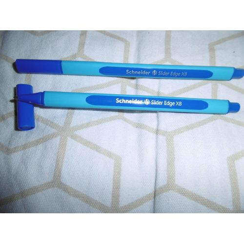 Stylo Bille Schneider Slider Edge Xb Lot De 2 Bleu
