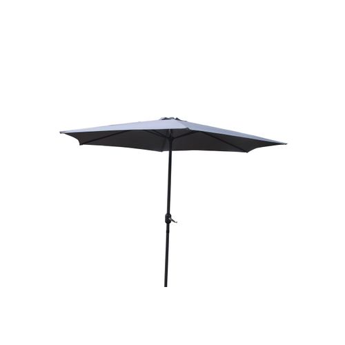 Portofino - Parasol Droit Rond 2,94 X 2,94 M Gris