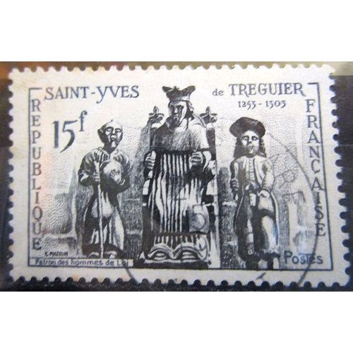 1956. F1063: St-Yves , Patron Des Hommes De Lois.