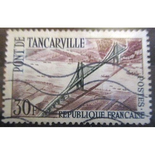 1959. F1215: Inauguration Du Pont De Tancarville.