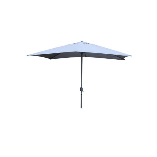 Spezia - Parasol Droit Rectangulaire 2,93 X 1,93 M Gris