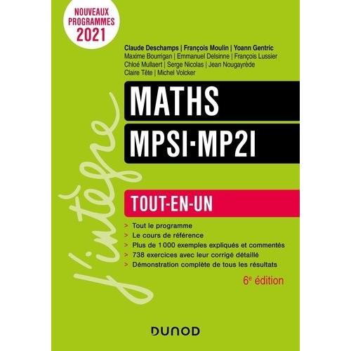 Maths Mpsi-Mp2i - Tout-En-Un