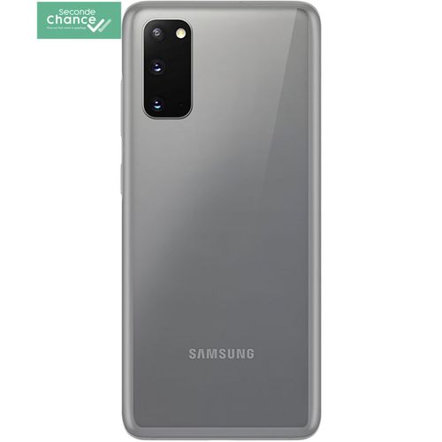 Coque Samsung G S20 Silisoft Souple Transparente Bigben