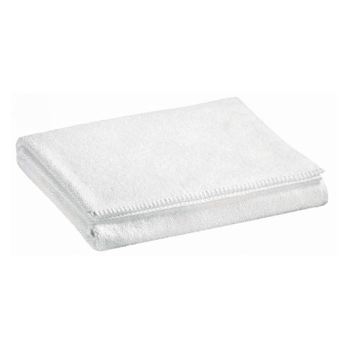 Serviette De Toilette En Coton Blanc 50 X 100