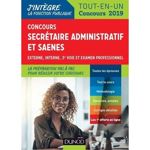 Concours Secrétaire Administratif Et Saenes Externe, Interne, 3e Voie Et Examen Professionnel - Tout-En-Un