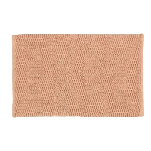 Tapis De Salle De Bain En Coton Mona - L. 50 X L. 80 Cm - Taupe