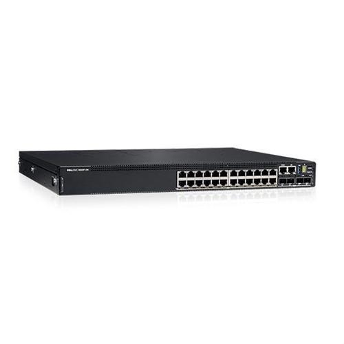 Dell PowerSwitch N3224P-ON - Commutateur - C3 - Géré - 24 x 10/100/1000 (PoE+) + 4 x 10 Gigabit SFP+ + 2 x 100 Gigabit QSFP28 - flux d'air de l'avant vers l'arrière - Montable sur rack - PoE++ -...