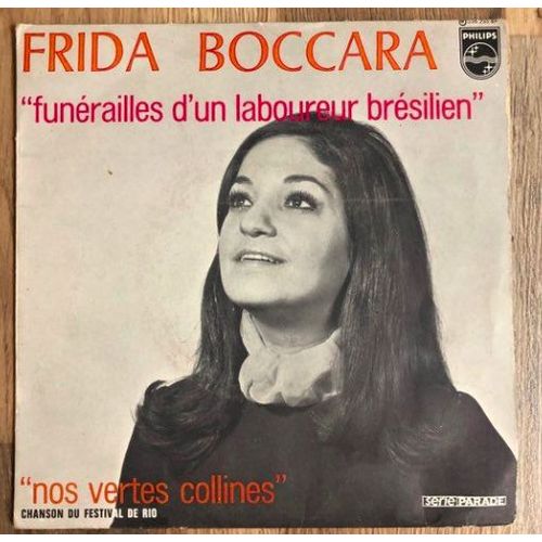 Vinyle 45 Tours-Frida Boccara-Funérailles D'un Labeur