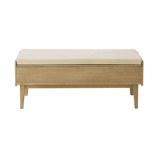 Banc D'entrée Avec Coffre De Rangement En Manguier Et Acacia Massifs