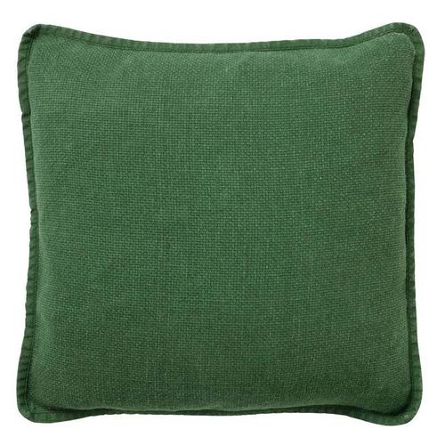 Housse De Coussin Vert En Coton 45x45 Cm Uni