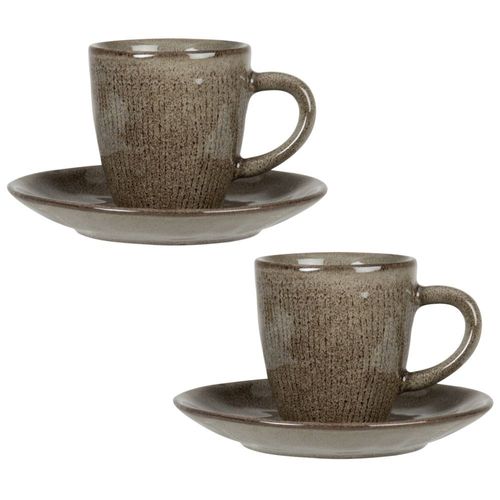 Tasse Et Soucoupe En Céramique Verte