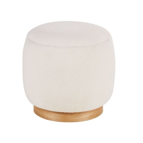 Pouf Bouclettes Écrues