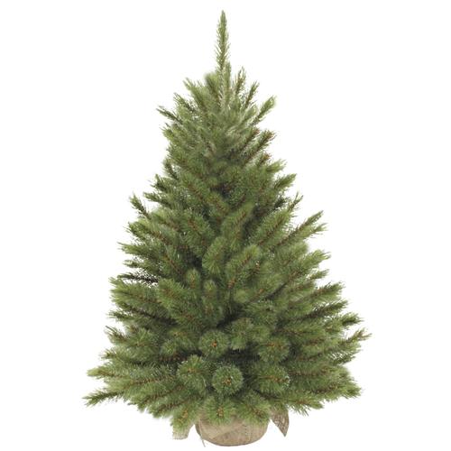 Sapin de noël artificiel avec toile de jute H90