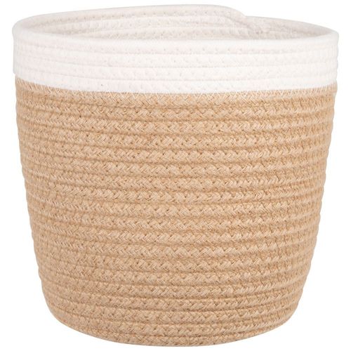 Panier en jute marron