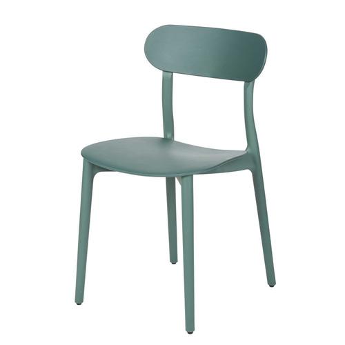 Chaise En Polypropylène Vert Foncé