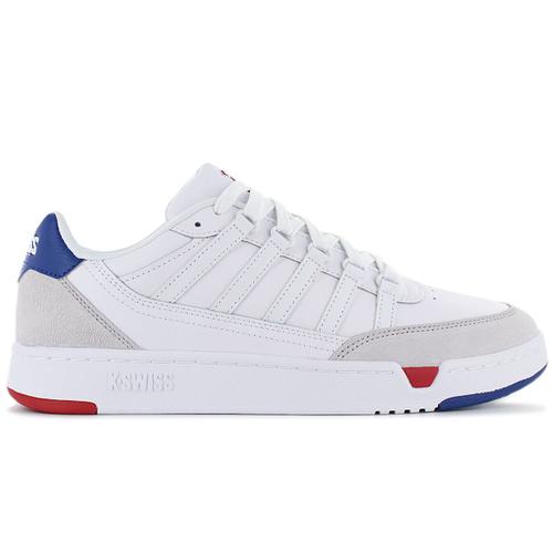 Ksswiss Set Pro Leather Baskets Sneakers Chaussures Cuir Blanc 07933s132sm